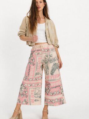 VINTAGE SACK HORSE PATTERN COULOTTE